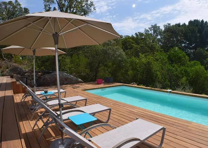Villa Private Pool Heated 5 Min From Sea Fast Wifi Porto-Vecchio (Corsica)