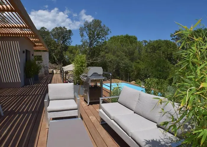 Private Pool Heated 5 Min From Sea Fast Wifi Porto-Vecchio (Corsica)